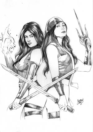 Psylocke & Elektra ID=2187